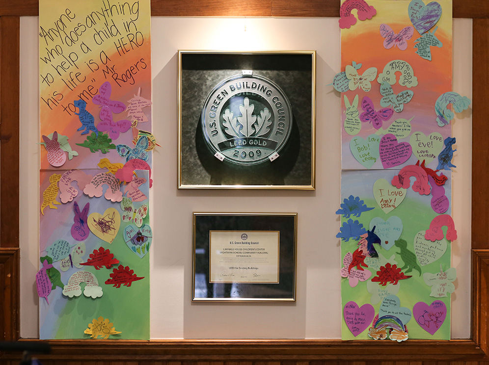 LEED gold green standard award